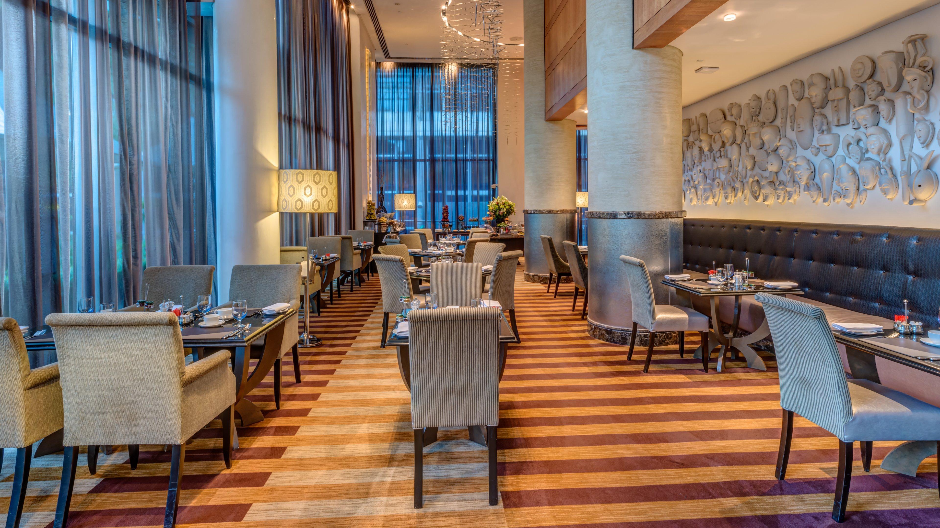 Intercontinental Johannesburg Or Tambo Airport Hotel By Ihg Kempton Park Zewnętrze zdjęcie The restaurant